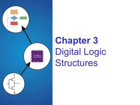 Chapter 3 Digital Logic Structures