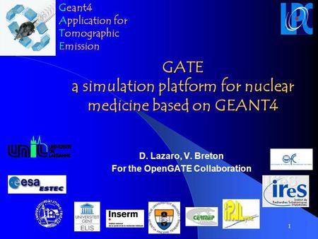 GATE a simulation platform for nuclear medicine based on GEANT4