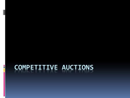 Avoiding potential competition Keeping your opponents out of the auction is critical t0 winning. Sometimes raises can act like a mild preempt. You and.