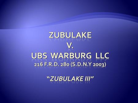 Date July 24, 2003 Jurisdiction U.S. District Court for the Southern District of New York.