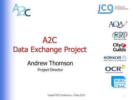 A2C Data Exchange Project