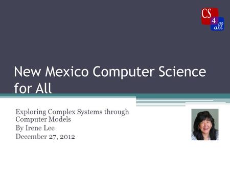 New Mexico Computer Science for All