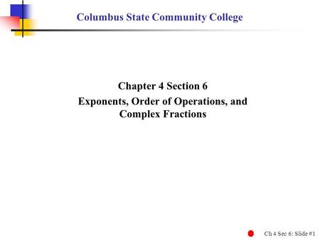 Columbus State Community College