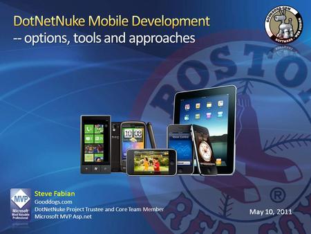 DotNetNuke Mobile Development -- options, tools and approaches