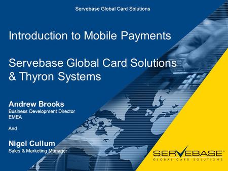 Introduction to Mobile Payments