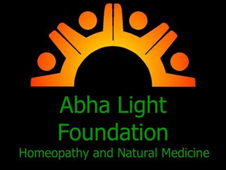 Abha Light Foundation Homeopathy and Natural Medicine