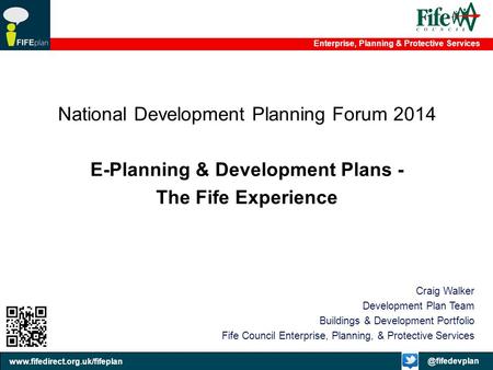 E-Planning & Development Plans -