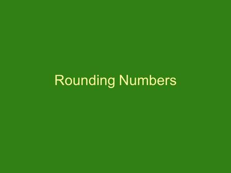 Rounding Numbers. What is a whole number? A number that stands on its own. A number without a little bit more. Whole NumbersMixed numbers 11001 302 12.