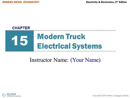 Modern Truck Electrical Systems