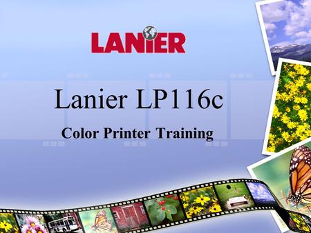 Color Printer Training