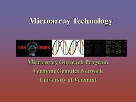 Microarray Technology