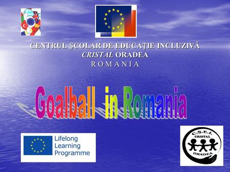 CENTRUL COLAR DE EDUCAIE INCLUZIVĂ CRISTAL ORADEA R O M A N I A.