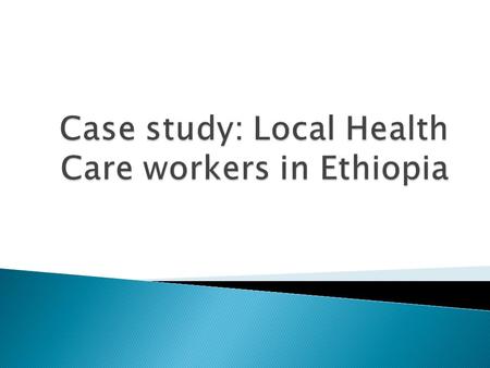 There's widespread poor health, e.g. life expectancy is only 52 years and infant mortality is around 8%. People have poor nutrition, poor sanitation.