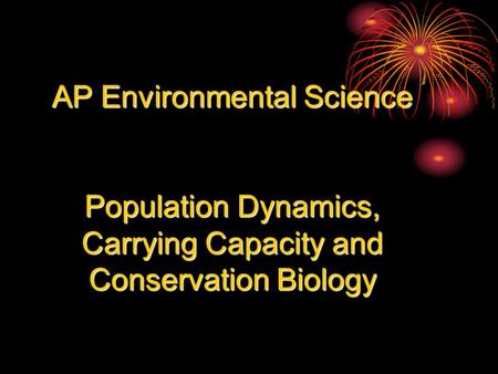 AP Environmental Science