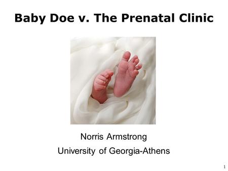 Baby Doe v. The Prenatal Clinic