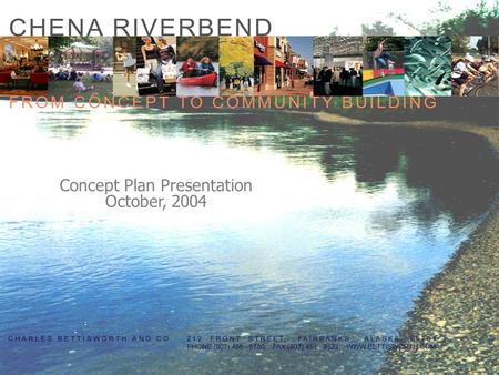 Concept Plan Presentation October, 2004. THE OPPORTUNITY A large portion of the area between Peger Road and Denali School is under utilized public land.