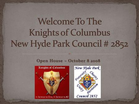 Welcome To The Knights of Columbus New Hyde Park Council # 2852