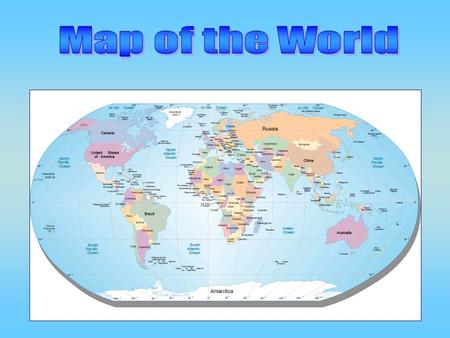 Map of the World.