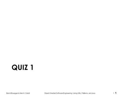 Quiz 1.