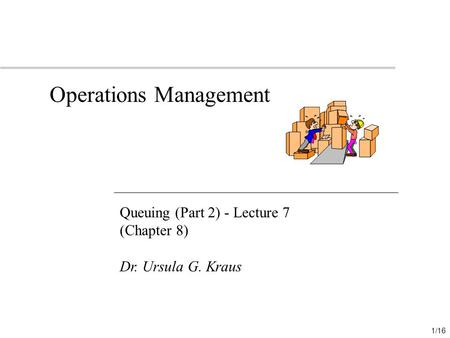 Operations Management