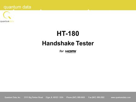 HT-180 Handshake Tester for.