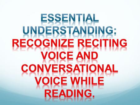 Testing your inner voice Ask the person to say numbers 26 to 50 out loud, but saying one out loud and two and three in their heads, with their tongue.