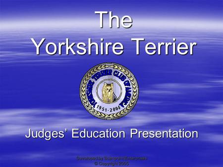 Judges’ Education Presentation