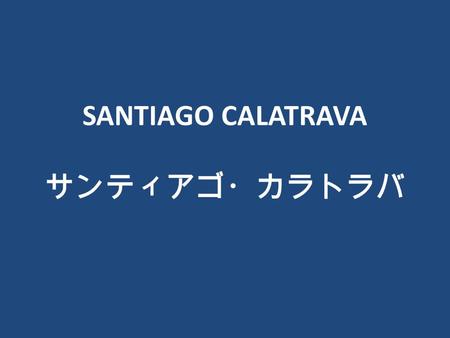 SANTIAGO CALATRAVA. INDEX - Lyon Saint-Exupéry airport railway station1989 - 1994 - Milwaukee Art Museum1994 - 2001 - Tenerife Auditorium1997 - 2003 -