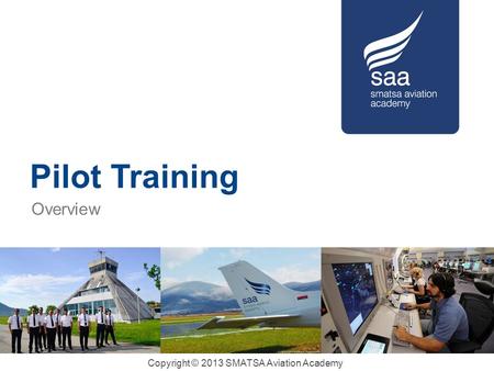 Pilot Training Overview.