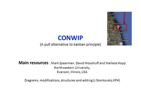 CONWIP (A pull alternative to kanban principle)