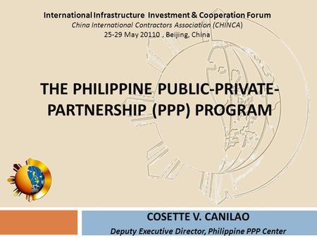 The Philippine Public-Private-Partnership (PPP) Program