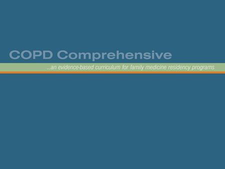 COPD: Differential Diagnosis