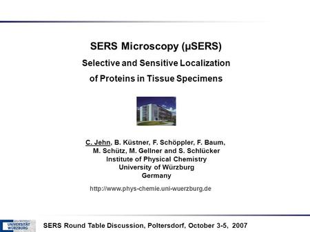 C. Jehn, B. Küstner, F. Schöppler, F. Baum,