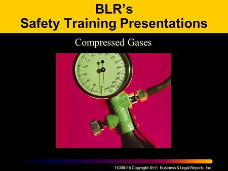 BLR’s Safety Training Presentations