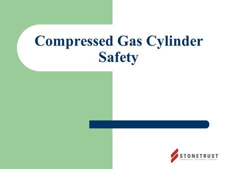 Compressed Gas Cylinder Safety