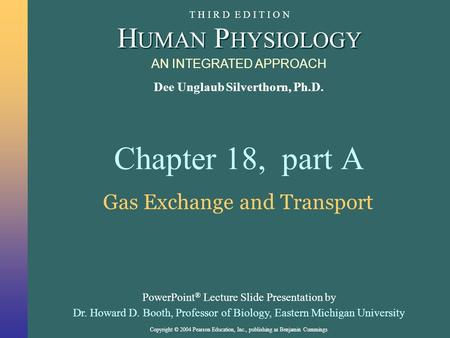 Gas Exchange and Transport