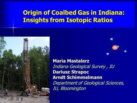 Origin of Coalbed Gas in Indiana: Insights from Isotopic Ratios