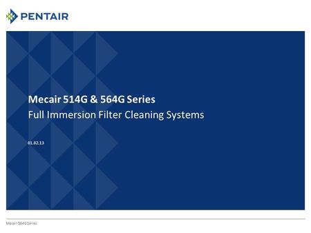 Full Immersion Filter Cleaning Systems