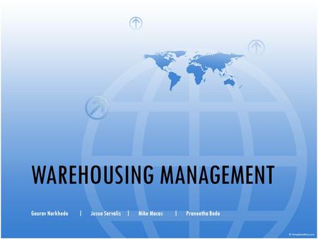 WAREHOUSING MANAGEMENT