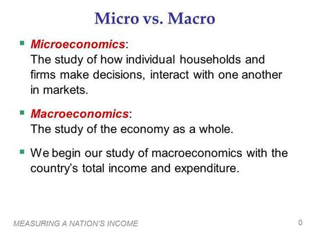 Income and Expenditure