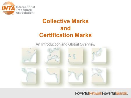 Collective Marks and Certification Marks