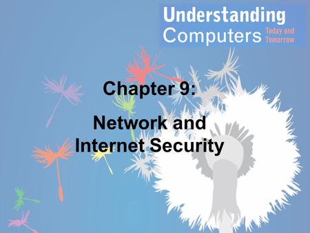 Network and Internet Security