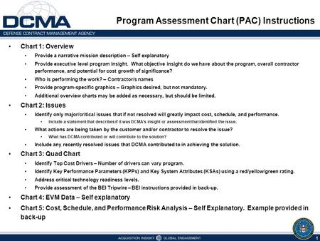 Program Assessment Chart (PAC) Instructions