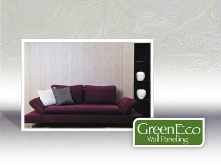 GreenEco Wall Panelling is manufactured using MgO board coated with a durable and authentic vinyl design.