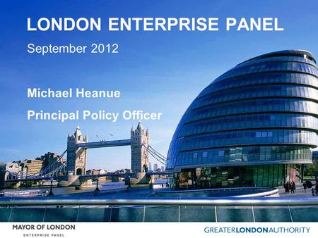 LONDON ENTERPRISE PANEL