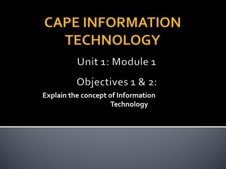 Is the use of computers and software to manage information. In some companies, this is referred to as Management Information Services (or MIS) or simply.