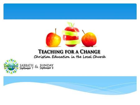 Purpose Etiquette What is a Seminar Series? Sabbath, September 7 Session 1- 1:30-2:20pm- Israel- What Do We Hope to Gain From Christian Education? Session.