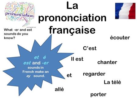 La prononciation française