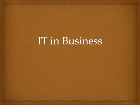 A little bit of history … It was not until 1989 when the first Microsoft Office appeared. Until that, Microsoft Word, PowerPoint and Excel were individual.