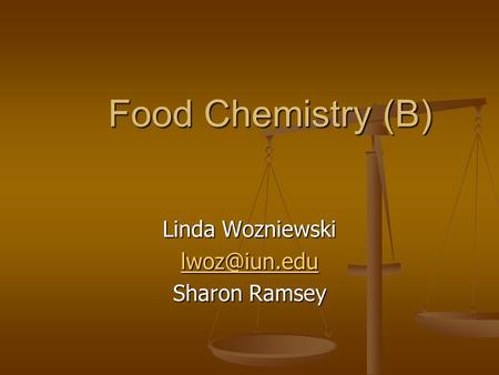 Linda Wozniewski Sharon Ramsey